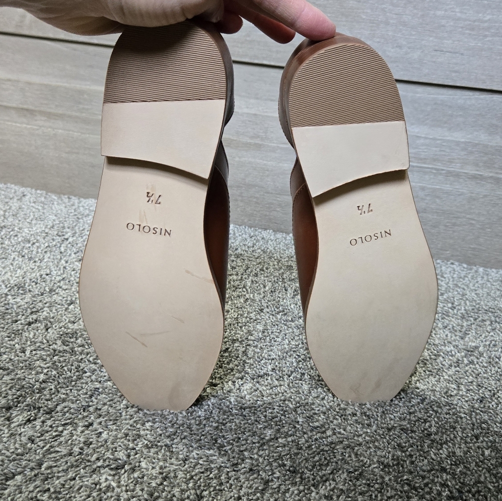 Nisolo Emma d'Orsay Oxford NEW size 7.5 - Picture 12 of 14